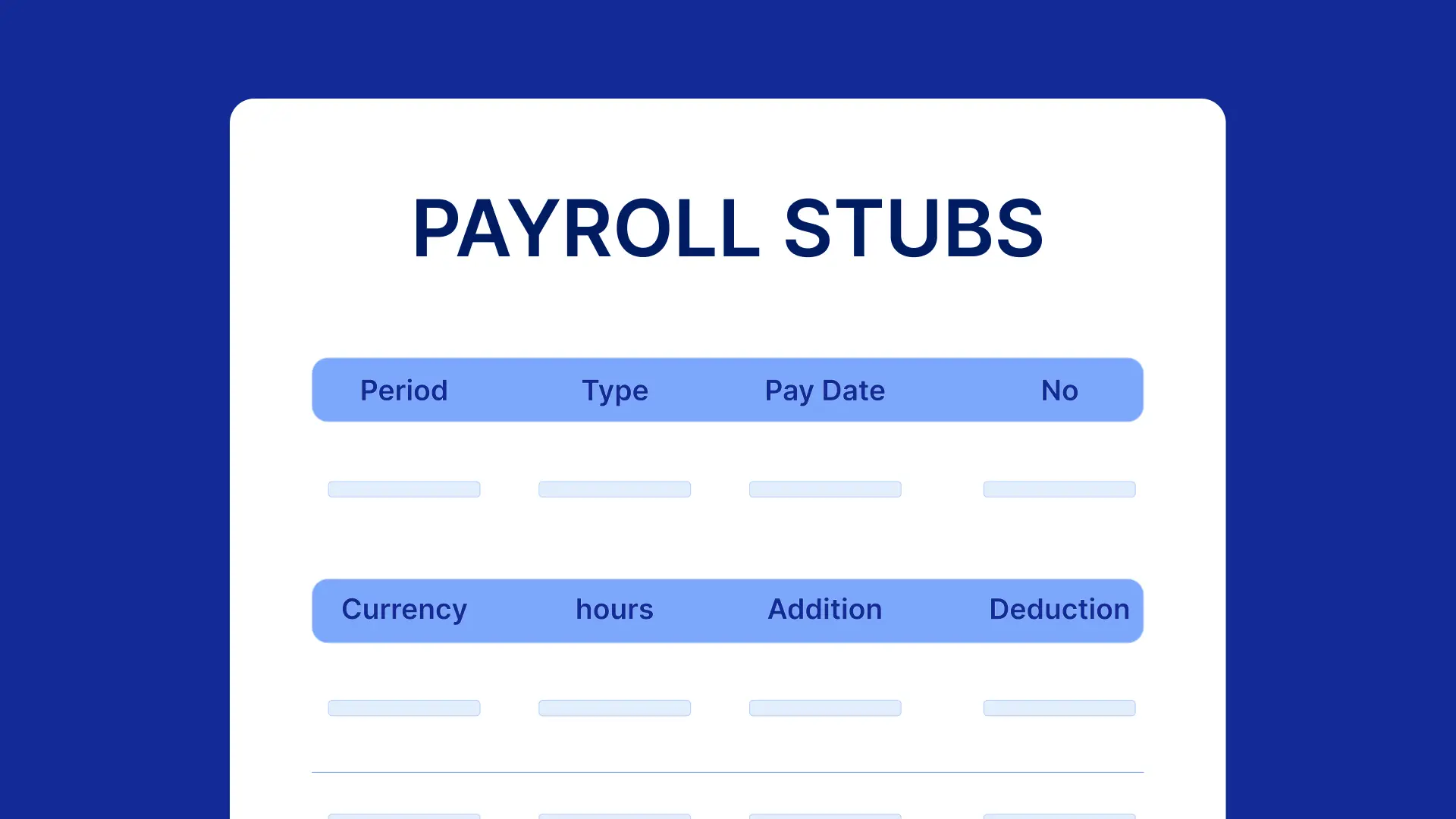 A Step by Step Tutorial To Create Payroll Stubs